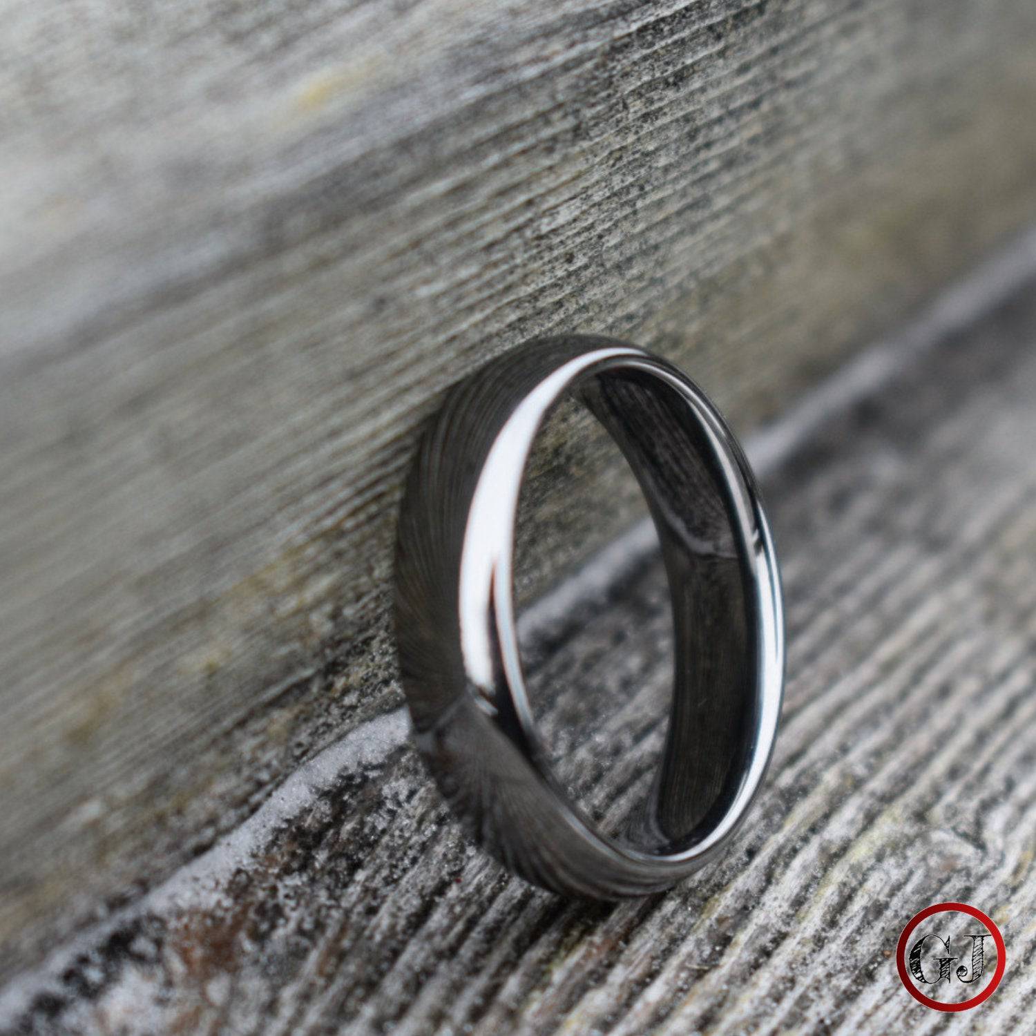 Tungsten Classic Silver 6mm Ring - Tungsten Titans